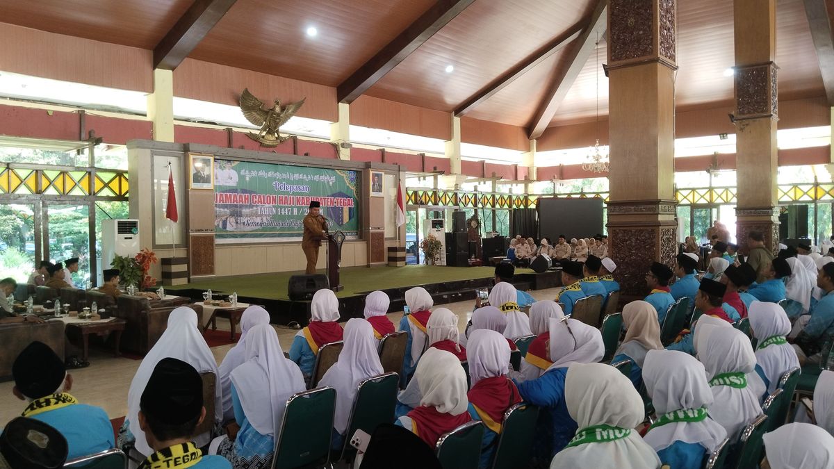 1.472 Calon Jemaah Haji Kabupaten Tegal Siap Berangkat ke Tanah Suci, Bupati Pesan Jaga Kesehatan dan Kekhusyukan