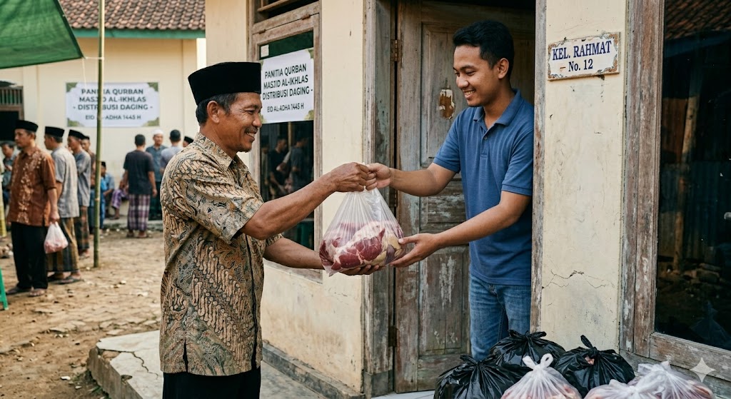 The Power of Sharing: Mengikat Persaudaraan Lewat Hadiyyah Daging Qurban