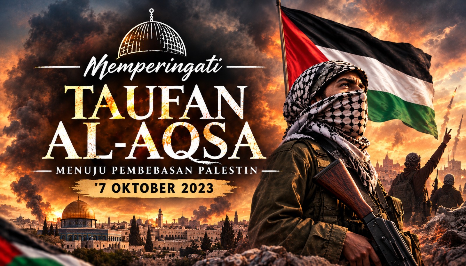 Tiga Tahun Thufanul Aqsa, AWG Soroti Genosida dan Serukan Penguatan Solidaritas Palestina
