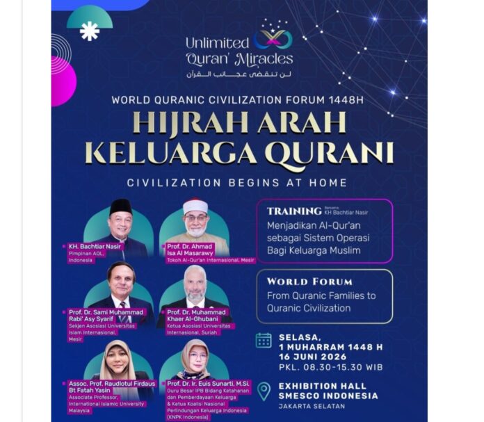 Sambut 1 Muharram 1448 H, Ulama Lintas Negara Serukan Hijrah Nasional Berbasis Al-Qur'an