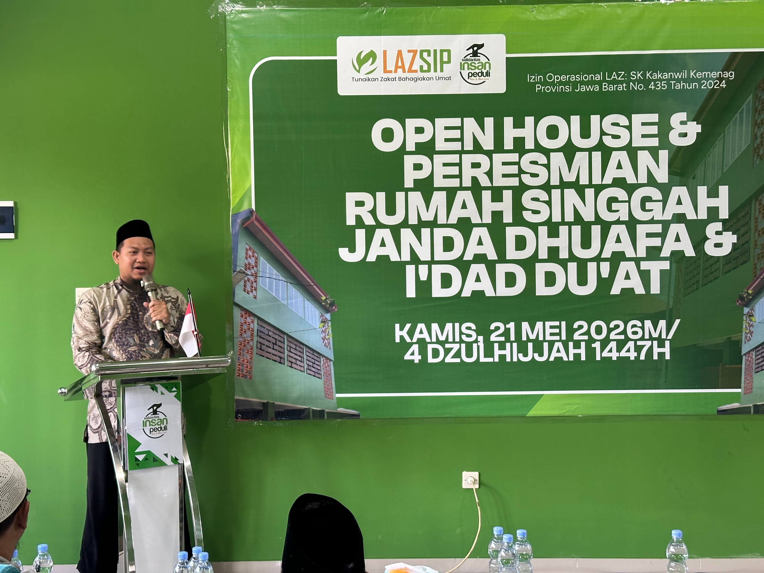 Dari Kepedulian Menjadi Peradaban: LAZSIP Resmikan Rumah Singgah Janda Dhuafa dan Pusat Kaderisasi Da’i